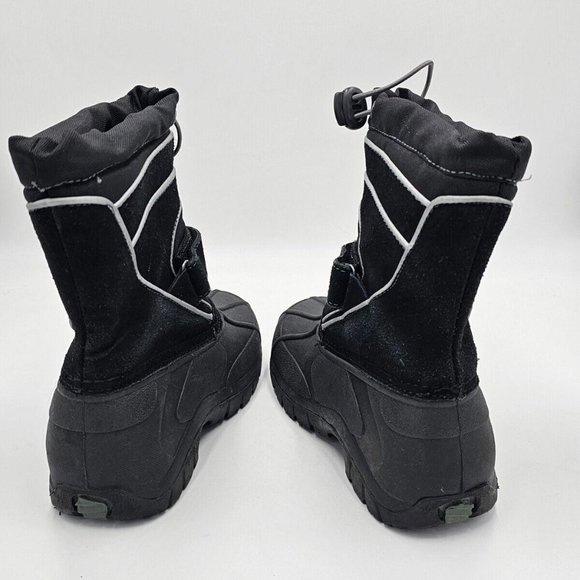 Totes Todd Snow Boot Toddler Size 12 (Black) - Picture 3 of 7